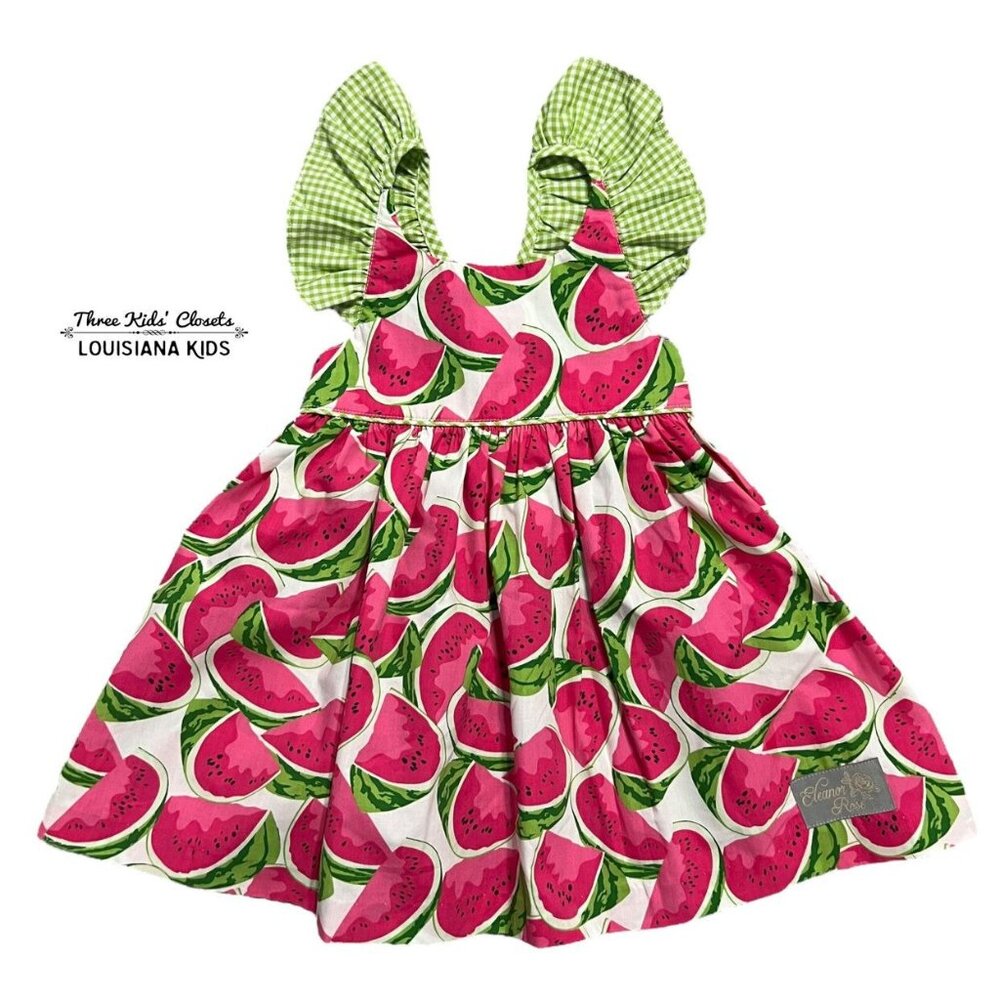 NEW Eleanor Rose 2Y Watermelon Dress
